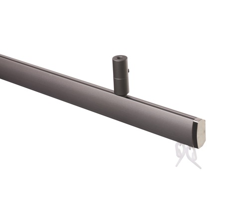 Bară de perdea cu suport