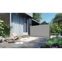 Marchiză/Copertină retractabilă laterală manuală 1,6x3 m gri deschis-thumb-1 Marchiză/Copertină retractabilă laterală manuală 1,6x3 m gri deschis-thumb-1