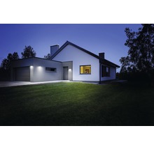 Lampă solară cu LED Steinel XSolar SOL-O 140 lumeni 3000K, senzor de mișcare, argintiu
