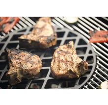 Carne și legume pe un grătar