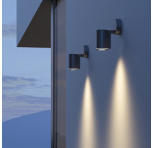 Proiector spot Steinel One GU10 1x7,47W, bec LED inclus, senzor de mișcare, pentru exterior IP44, antracit