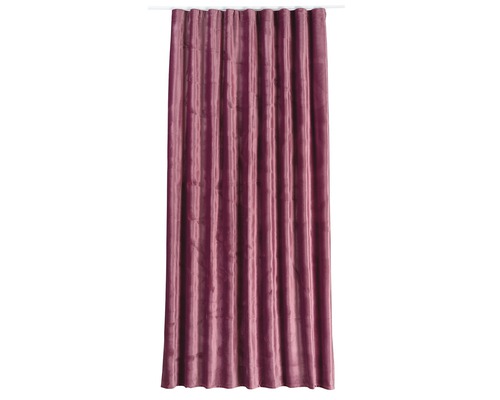 Fular decorativ bordo cu suspensie cu bandă de încrețire