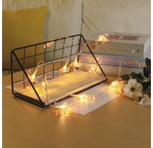 Construcție decorativă de raft cu lanț luminos flamingo