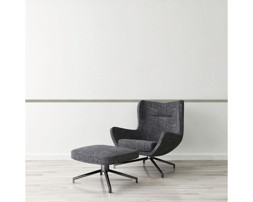 Fotoliu cu suport pentru picioare pe picior rotativ