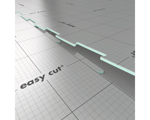 Placă de montaj cu grilă și inscripția easy cut