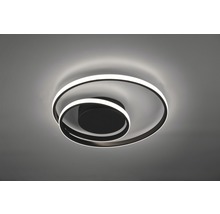 Plafonieră cu LED integrat Zibal 22W 2200 lumeni, negru mat-thumb-0
