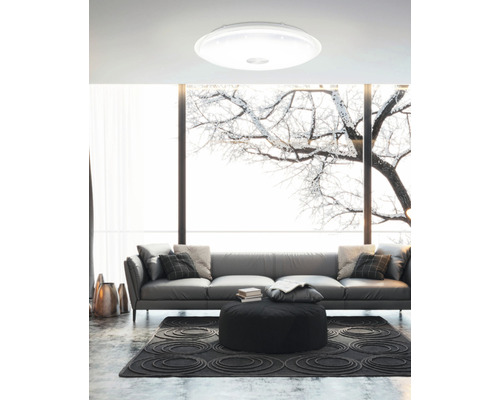 Plafonieră cu LED integrat Lanciano 36W 3300 lumeni, lumină albă 3000-5000K, cu telecomandă Plafonieră cu LED integrat Lanciano 36W 3300 lumeni, lumină albă 3000-5000K, cu telecomandă
