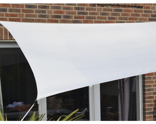 Pânză de umbrire albă în exterior pentru umbrire