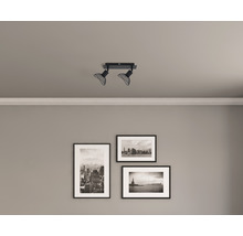 Șină spoturi Acamar E14 max. 2x40W, negru