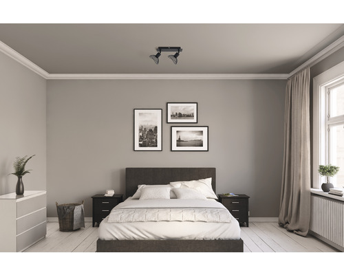 Șină spoturi Acamar E14 max. 2x40W, negru Șină spoturi Acamar E14 max. 2x40W, negru