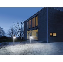 Stâlp solar cu LED Steinel XSolar 150 lumeni 3000K 117,8cm, senzor de mișcare, aluminiu