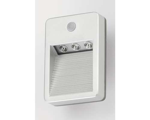 Lumină de perete cu senzor de mișcare și trei lămpi LED