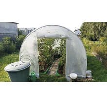 Solar grădină cu cadru metalic 600x300x200 cm alb/verde-thumb-10