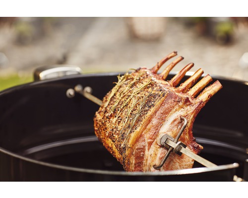 Cotlet de miel cu rozmarin pe frigăruie