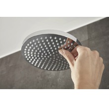Sistem de duș cu termostat hansgrohe Croma 160, pară duș fixă 1 funcție, pară mobilă Vario 4 funcții, crom-thumb-3