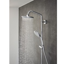 Sistem de duș cu termostat hansgrohe Croma 160, pară duș fixă 1 funcție, pară mobilă Vario 4 funcții, crom-thumb-1