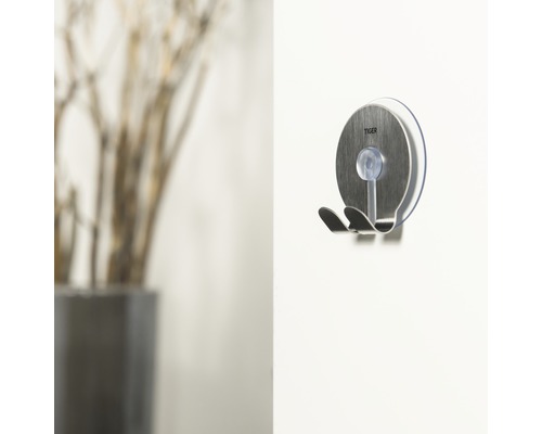 Cârlig de haine cu logo Tiger cu ventuză pe perete