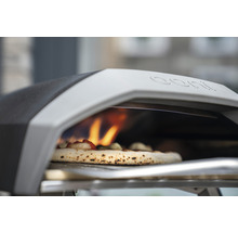 Cuptor pizza cu gaz Ooni Koda 12 oțel 62x39 cm argintiu/negru compact cu sistem de siguranță pentru ardere și aprindere instantanee cu gaz-thumb-8
