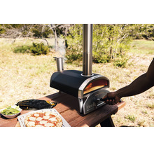 Cuptor pizza cu peleți Ooni Fyra 12 oțel 74x41 cm argintiu/negru portabil-thumb-5 Cuptor pizza cu peleți Ooni Fyra 12 oțel 74x41 cm argintiu/negru portabil-thumb-5