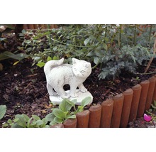 Figurină decorativă pisică II H 17 cm alb-thumb-1