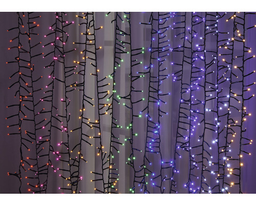 Ghirlandă luminoasă decorativă cu diferite culori pentru interior