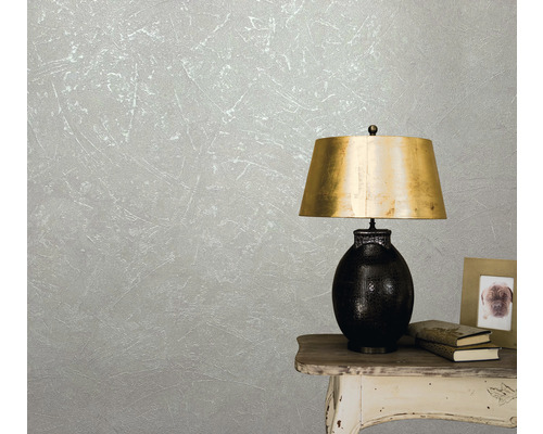 Tapetă luminoasă, texturată, cu lampă de masă