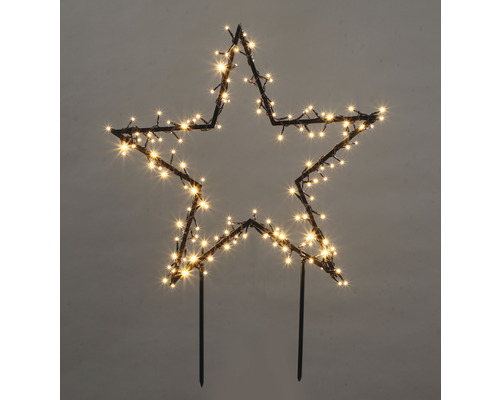 Decorațiune stea Lafiora 150 LED-uri 60x73 cm alb cald Decorațiune stea Lafiora 150 LED-uri 60x73 cm alb cald