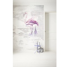 Fototapet vlies 6007A-VD2 Pink Flamingo 200x250 cm