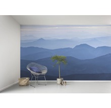 Fototapet vlies 6021A-VD4 Infinity Blue Mountain 400x250 cm