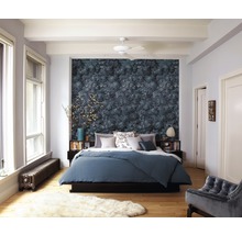 Fototapet vlies HX6-007 Botanique Bleu 300x280 cm