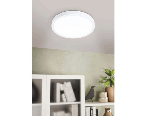 Panou cu LED integrat Fueva5 20W 2500 lumeni Ø28,5 cm, montaj aplicat, lumină neutră, alb