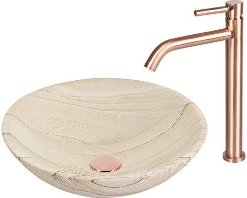 Lavoar de blat din piatră cu baterie