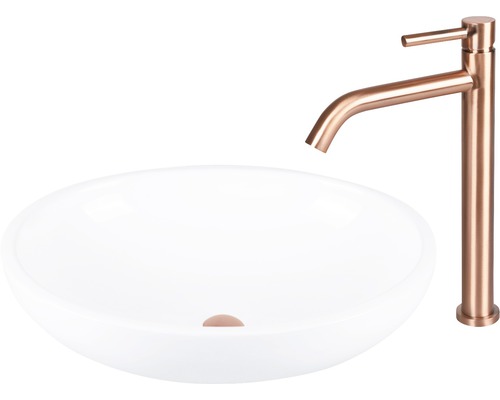 Chiuvetă și robinet pentru baie