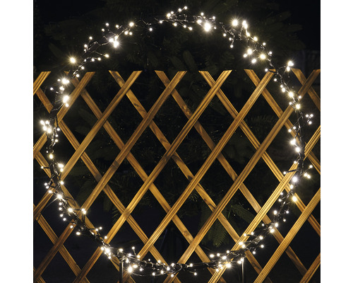 Decorațiune luminoasă inel Lafiora 180 LED-uri Ø 60 cm alb cald Decorațiune luminoasă inel Lafiora 180 LED-uri Ø 60 cm alb cald
