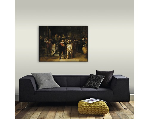 Pictura Rondul de noapte deasupra canapelei din camera de zi