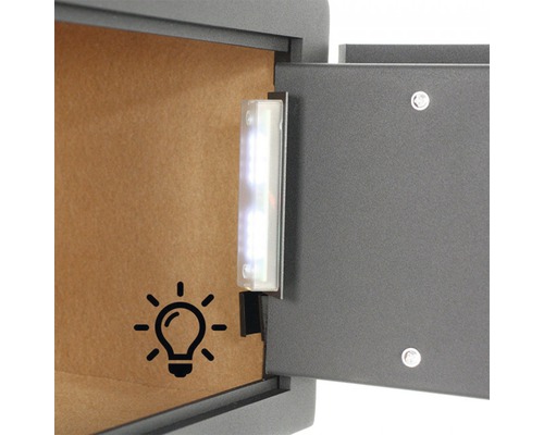 Interior dulap cu iluminare cu LED