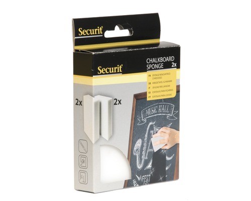 Burete pentru tablă Securit, pachet de 2 bucăți