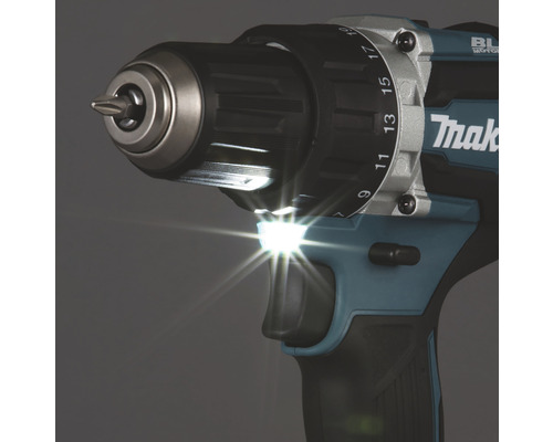 Mașină de găurit și înșurubat cu acumulator Makita cu lumină LED integrată