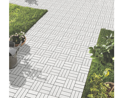 Sistem de terasă montat cu plante