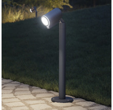 Stâlp pitic cu LED integrat Spot Way 7,9W, 57,2 cm, senzor de mișcare, pentru exterior IP44, antracit, conexiune Bluetooth-thumb-3