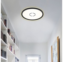Plafonieră cu LED integrat Free 18W 2400 lumeni, pentru baie IP44, plastic negru-thumb-0 Plafonieră cu LED integrat Free 18W 2400 lumeni, pentru baie IP44, plastic negru-thumb-0