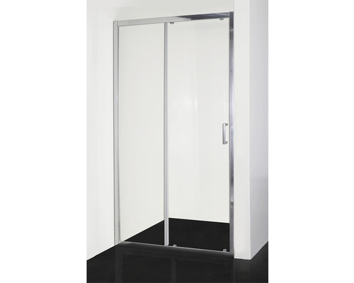 Ușă glisantă pentru duș cu sticlă transparentă