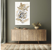 Tablou canvas PT6072 Glitter rose 60x90 cm