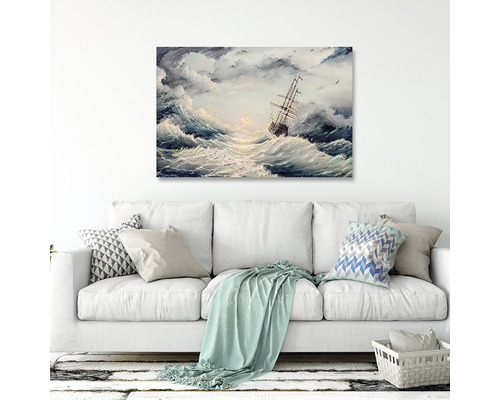 Tablou canvas PT6080 Wild sea 80x125 cm | HORNBACH