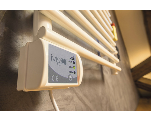 Radiator electric pentru prosoape cu regulator de temperatură