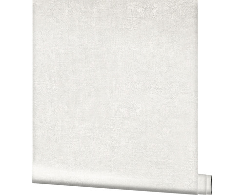 Rola de tapet vlies alb cu structură