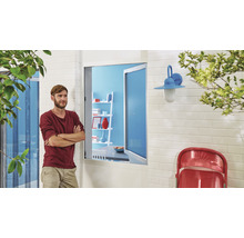 Plasă țânțari pentru ferestre tesa Insect Stop Comfort albă 130x130 cm