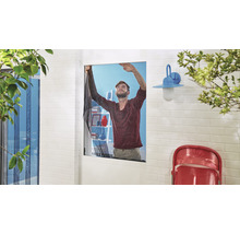 Plasă țânțari pentru ferestre tesa Insect Stop Comfort albă 130x130 cm