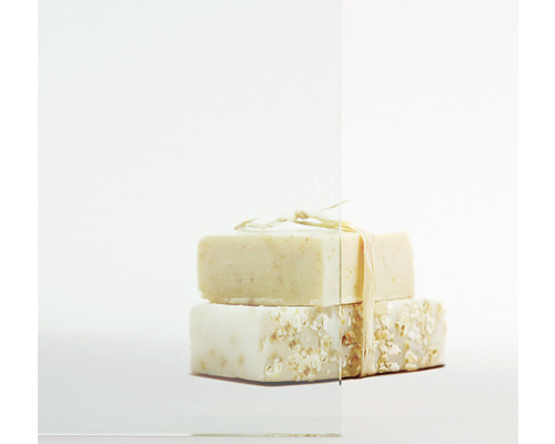 Două bucăți de săpun stivuite