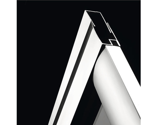 Imagine detaliată a unui profil de colț cu tub